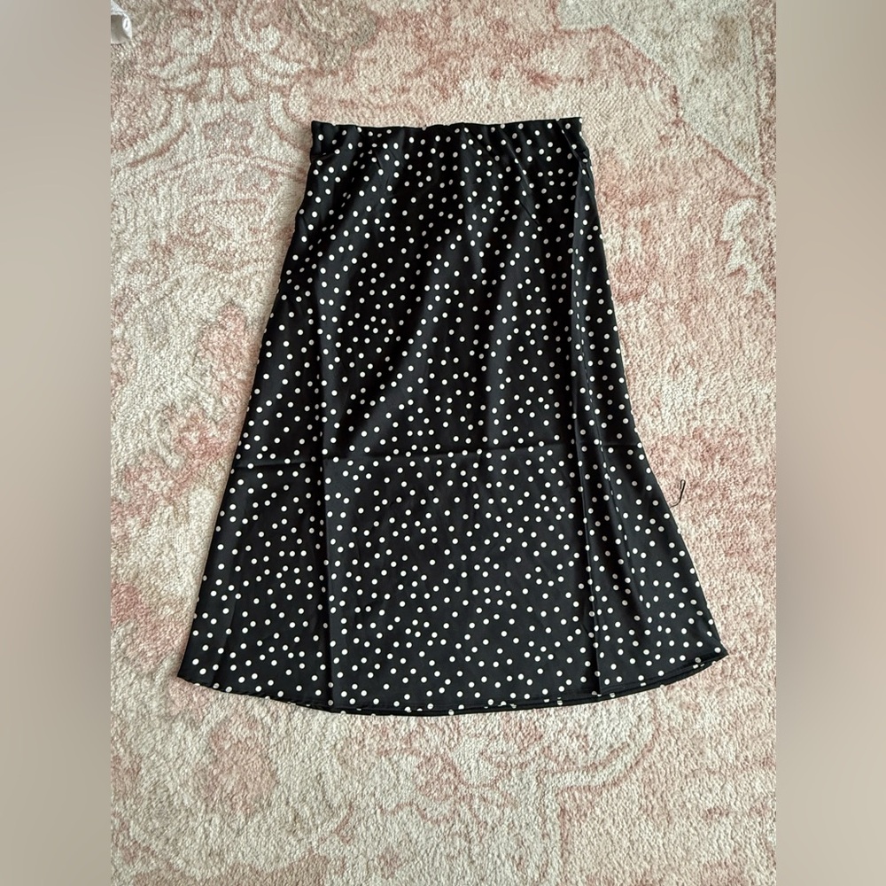 NWT THE DROP POLKA DOT SKIRT
